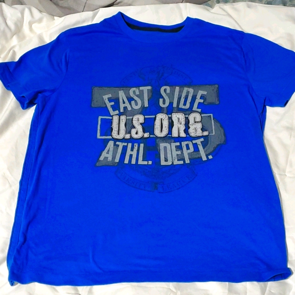 Mens short sleeve crew neck t-shirt